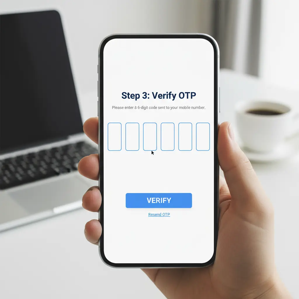 Verify OTP for Arattai app